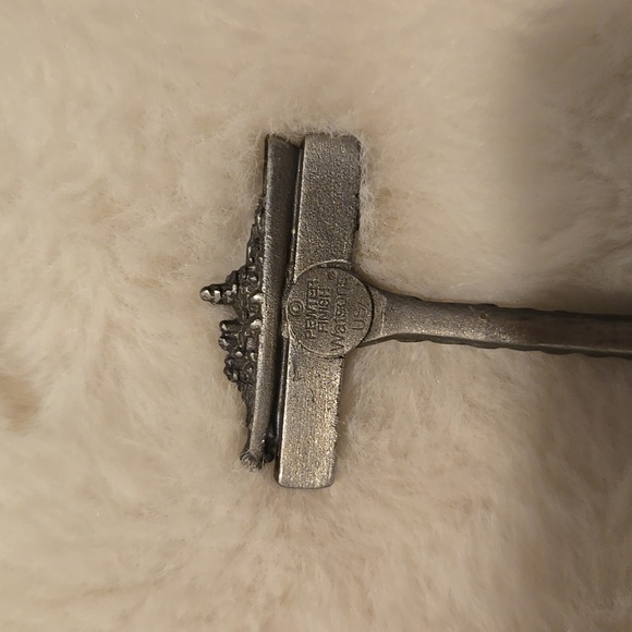 NC battleship Pewter collectable spoon - Picture 4 of 4